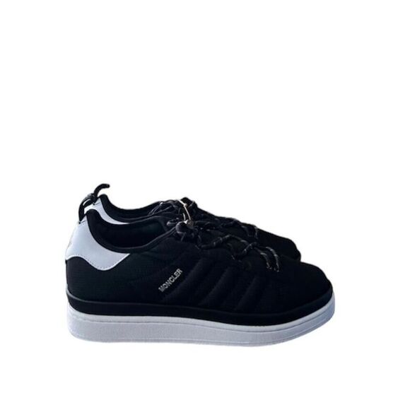 Moncler x Adidas Originals Campus Shoes - Sz 10.5 Men Core Black